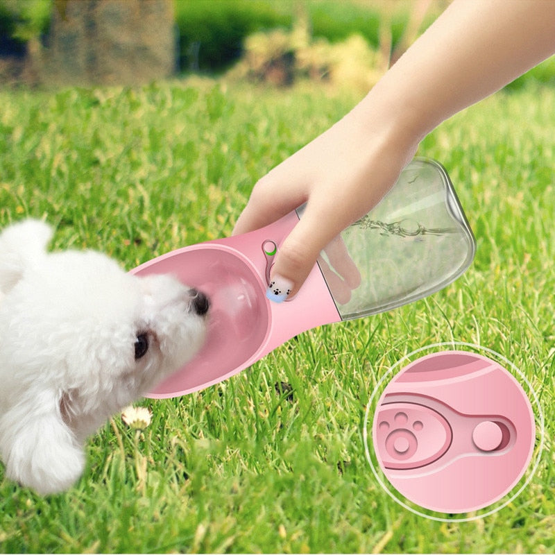 Dog Cat Water Travel Bottle