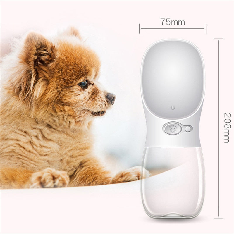 Dog Cat Water Travel Bottle