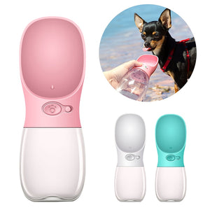 Dog Cat Water Travel Bottle